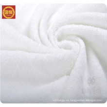 Toalla de baño 100% de la microfibra del poliéster del blanco de la fábrica de China, toalla del hotel, toalla de la cara a granel